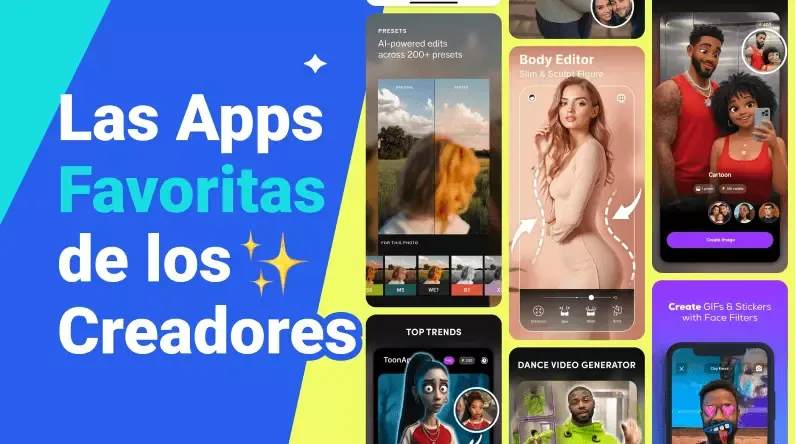 Apps de edición de foto y video para crear todos los días